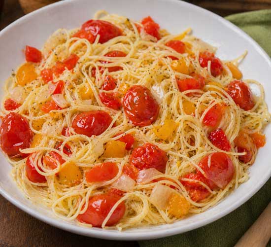 pepper angel hair pasta recipe