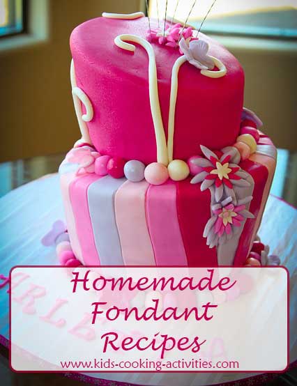 homemade fondant recipes