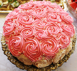 rosette cake