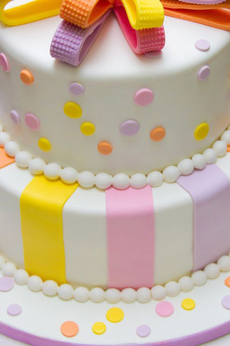 polka dot cake