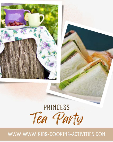 princess tea party ideas