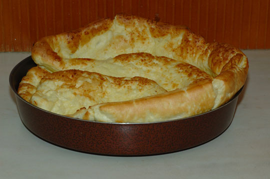 Oven puffy pancake