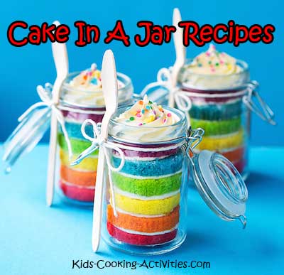 cake in a jar