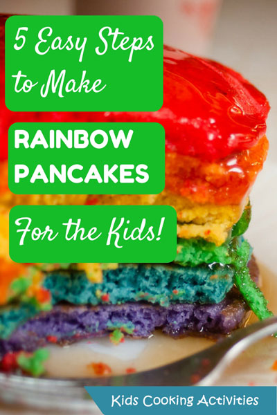 rainbow pancakes