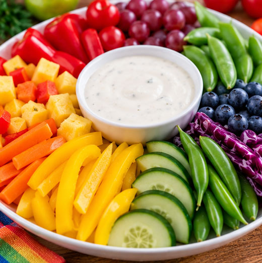 Build-a-Rainbow Snack