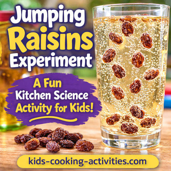 Jumping raisins experiment