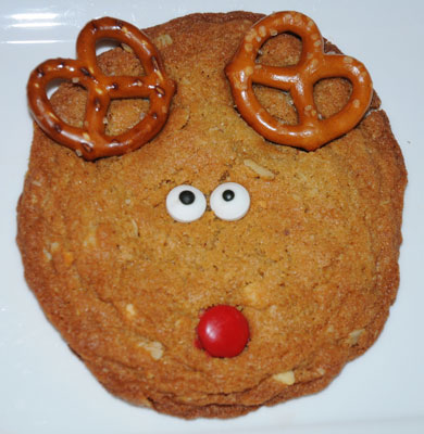 reindeer cookie