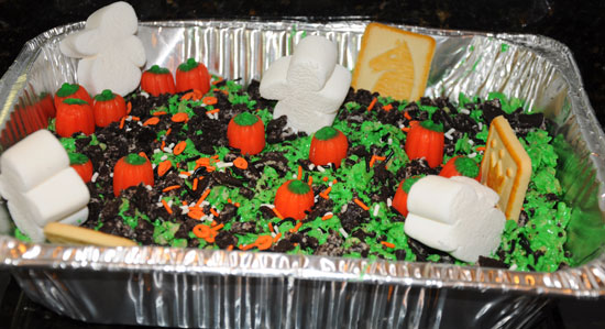 rice krispies pumpkin patch