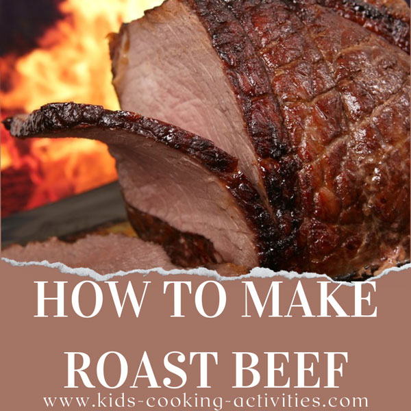 making roast beef