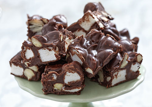 rocky road fudge