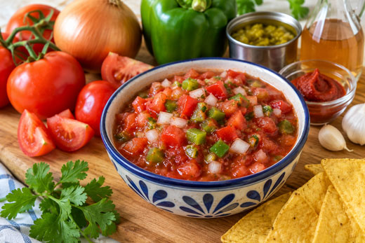 Easy Homemade Fresh Salsa