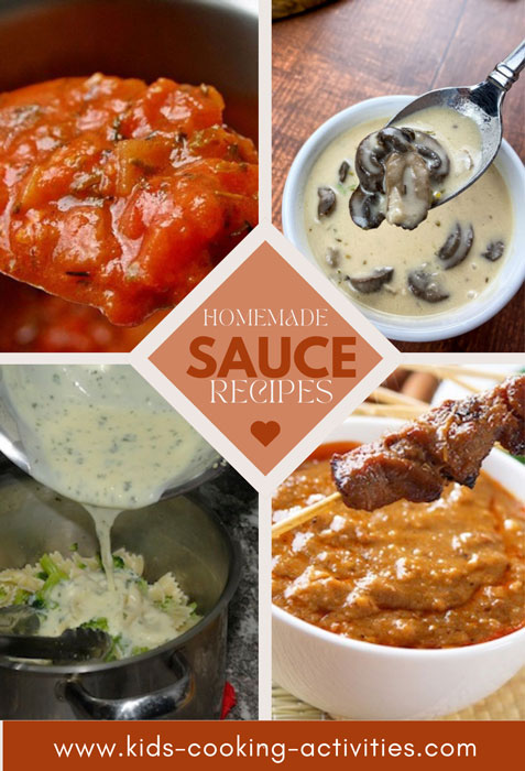 homemade sauces