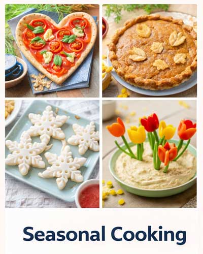 Seasonal cooking activities for kids