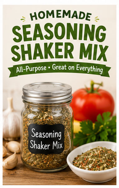 Homemade all-purpose seasoning mix