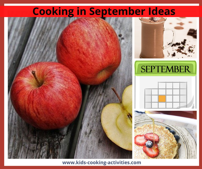september cooking activities