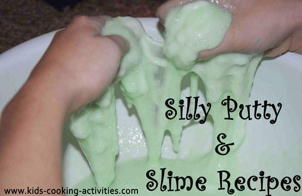 slime and silly putty recipes