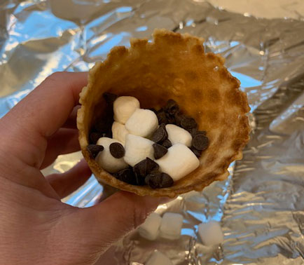 smores cone