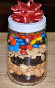 snack in a jar