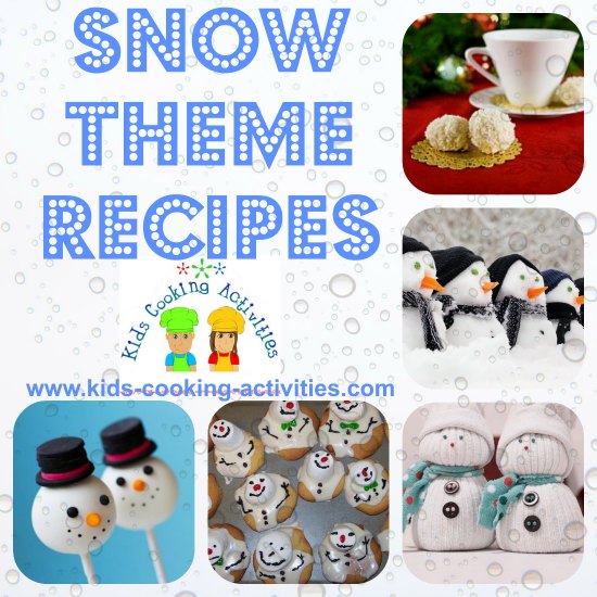 snow theme recipes