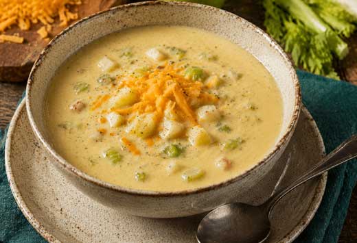 Add parsnips to soups