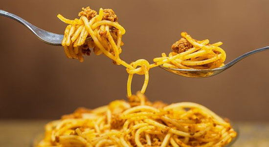 spaghetti casserole dish