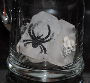 spider ice cubes