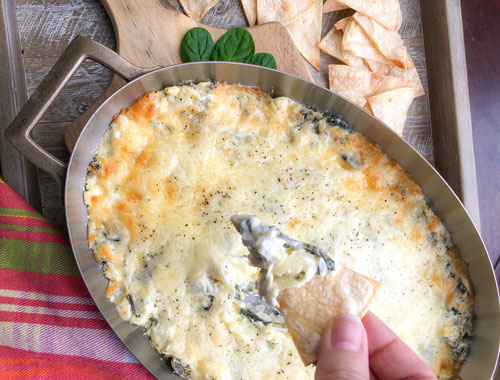 artichoke spinach dip