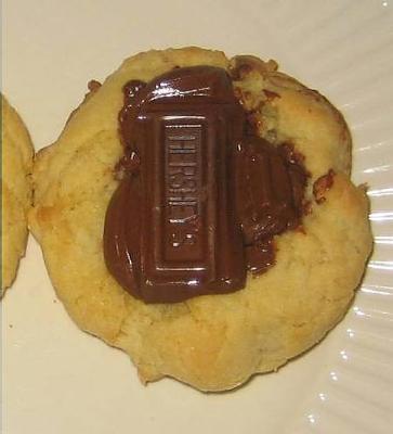 cookies with chocolate bar