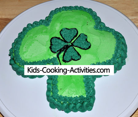 shamrock cake