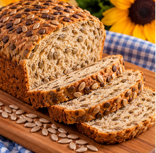 Sunflower seed bread