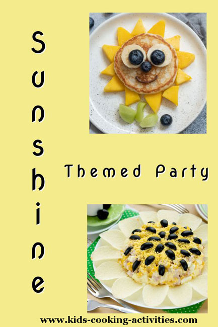 sunflower party ideas