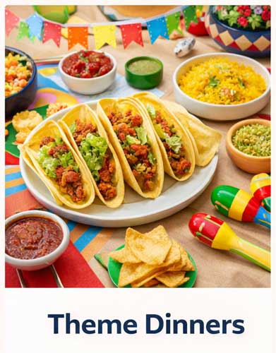 Theme dinner ideas for kids
