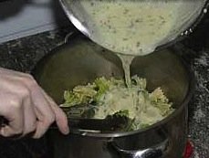 making white sauce