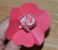 lollipop flower valentine