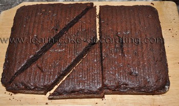 boat pieces cut from 13x9 pan