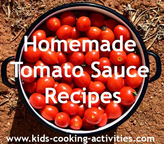 homemade tomato sauce recipes