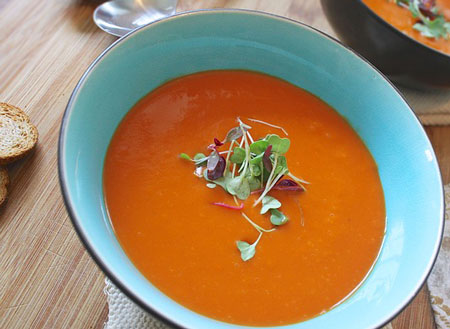 tomato soup bowl