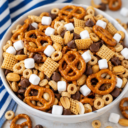 Chocolate Peanut Trail Mix