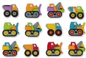 Truck edible decoration
