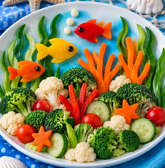 Vegetable Coral Reef