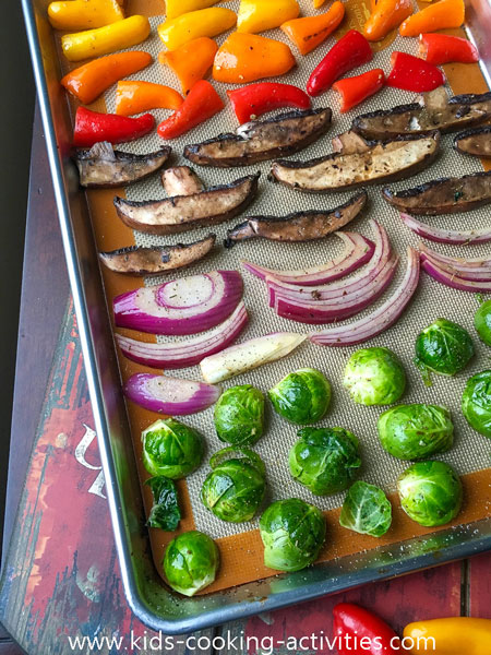 veggies roasted