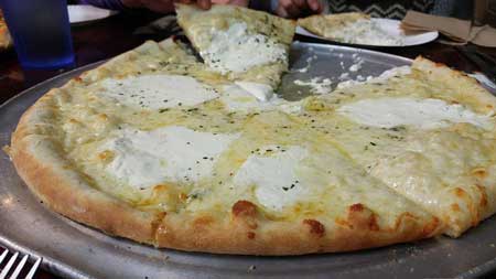 white pizza