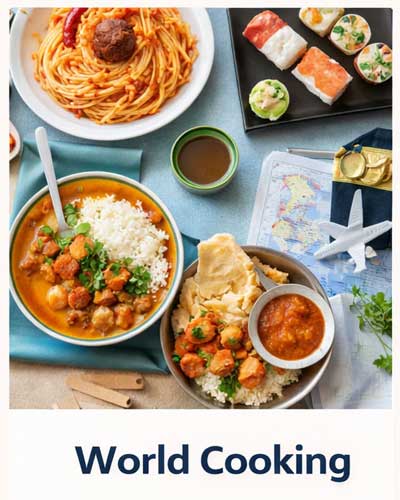 Cooking around the world for kids