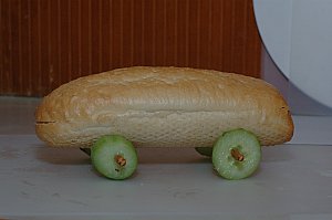 car sandwich