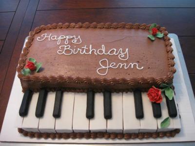 Piano Cake Packaging