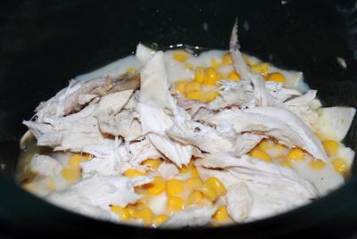 layered in crockpot