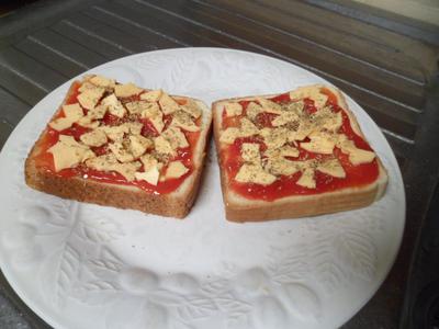 Preschool Pizza Bread